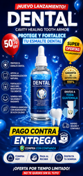 REPARADOR BUCAL DENTAL CAVITY - Elimina caries, placa y sarro, Restaurador de dientes