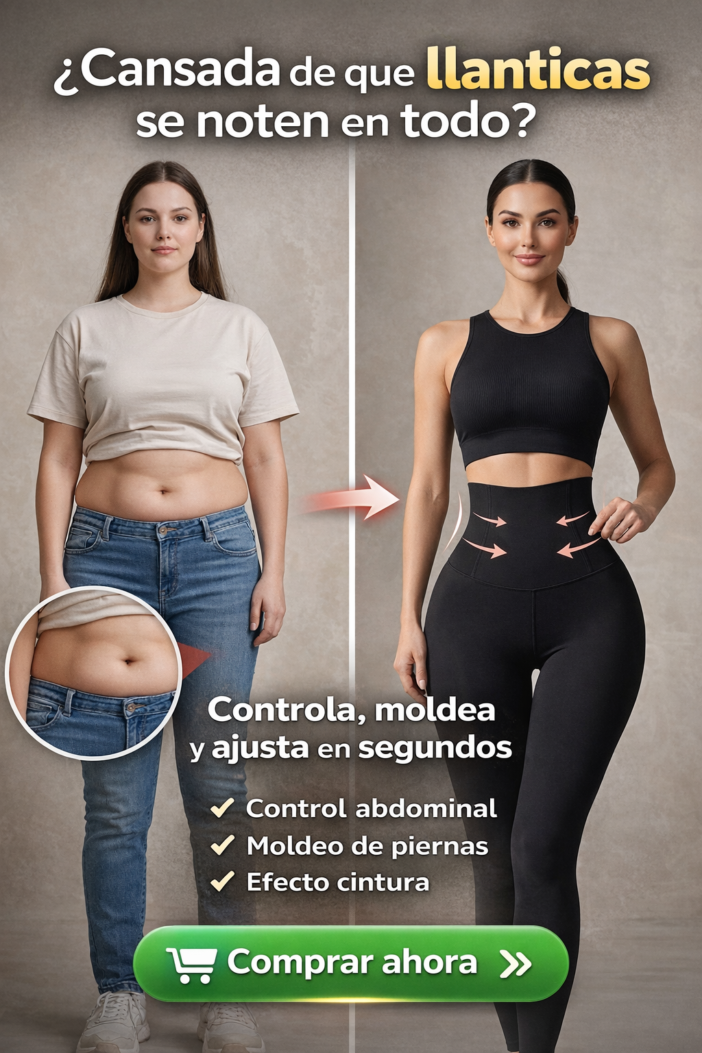 SiluetX 2X – Faja Moldeadora + Legging Esculpidor