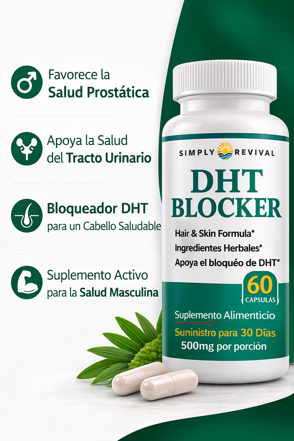 REVITALHAIR - DHT BLOCKER ANTICALVICIE