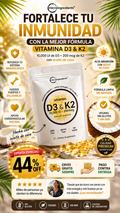 SOLVITEX D3K2 — Vitamina D3 10,000 IU + K2 MK-7 200 mcg