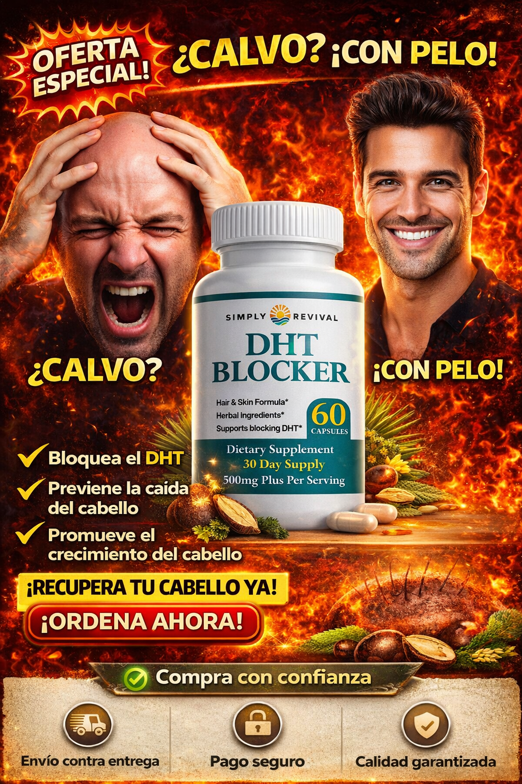 REVITALHAIR - DHT BLOCKER ANTICALVICIE