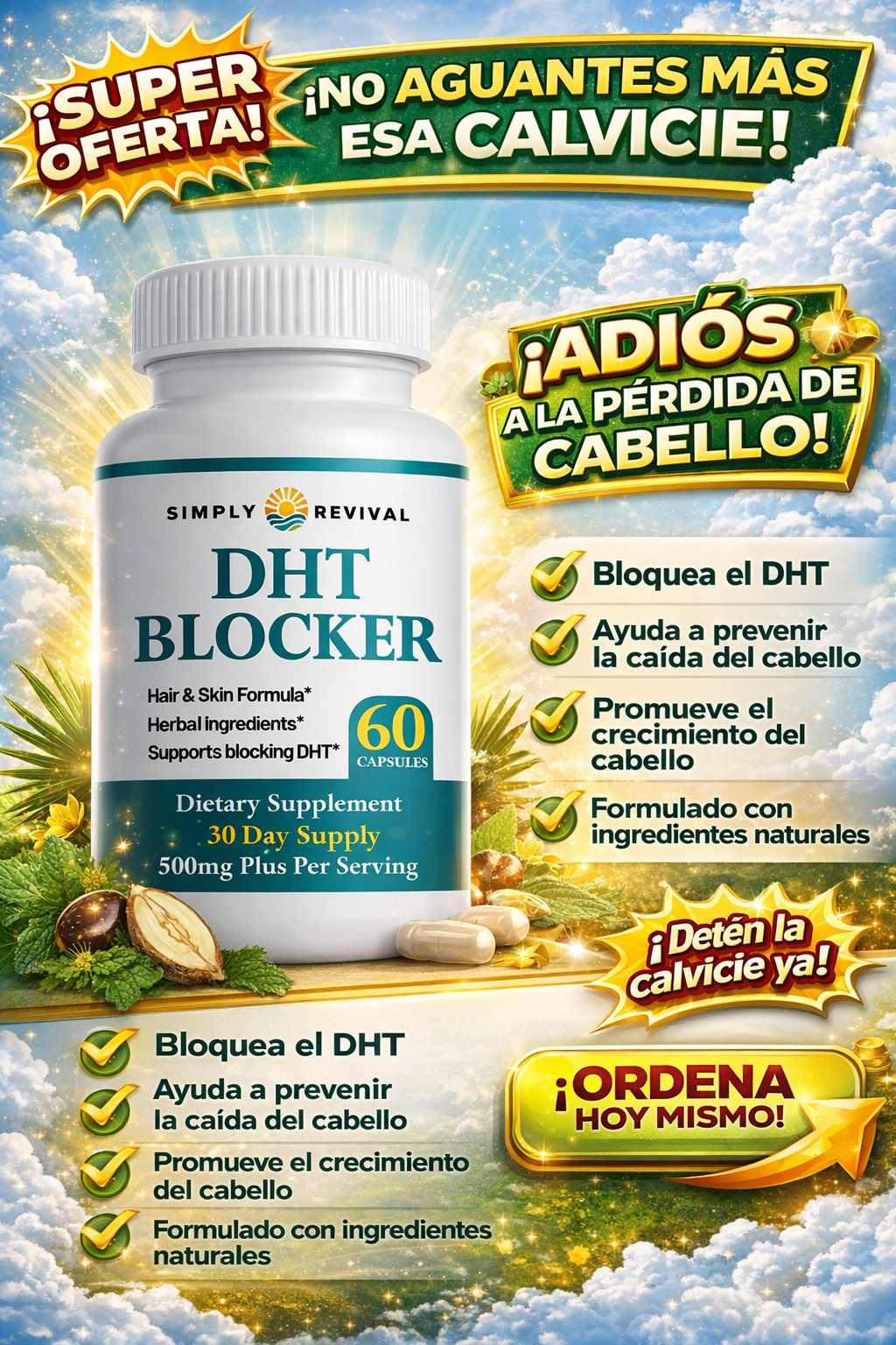 REVITALHAIR - DHT BLOCKER ANTICALVICIE