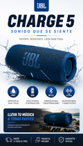 Bocina Charge 5 AAA — Bluetooth Sumergible IP67