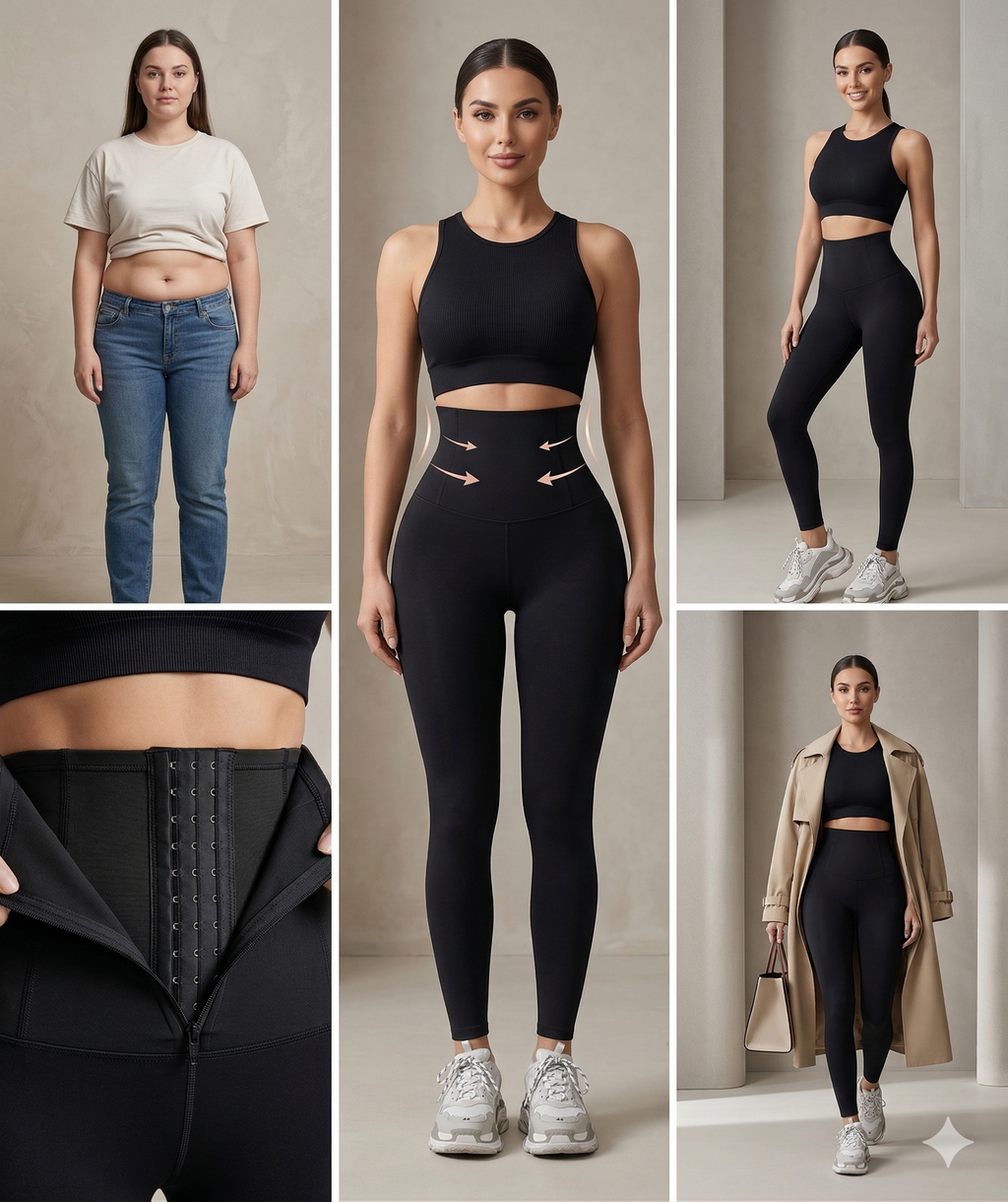 SiluetX 2X – Faja Moldeadora + Legging Esculpidor