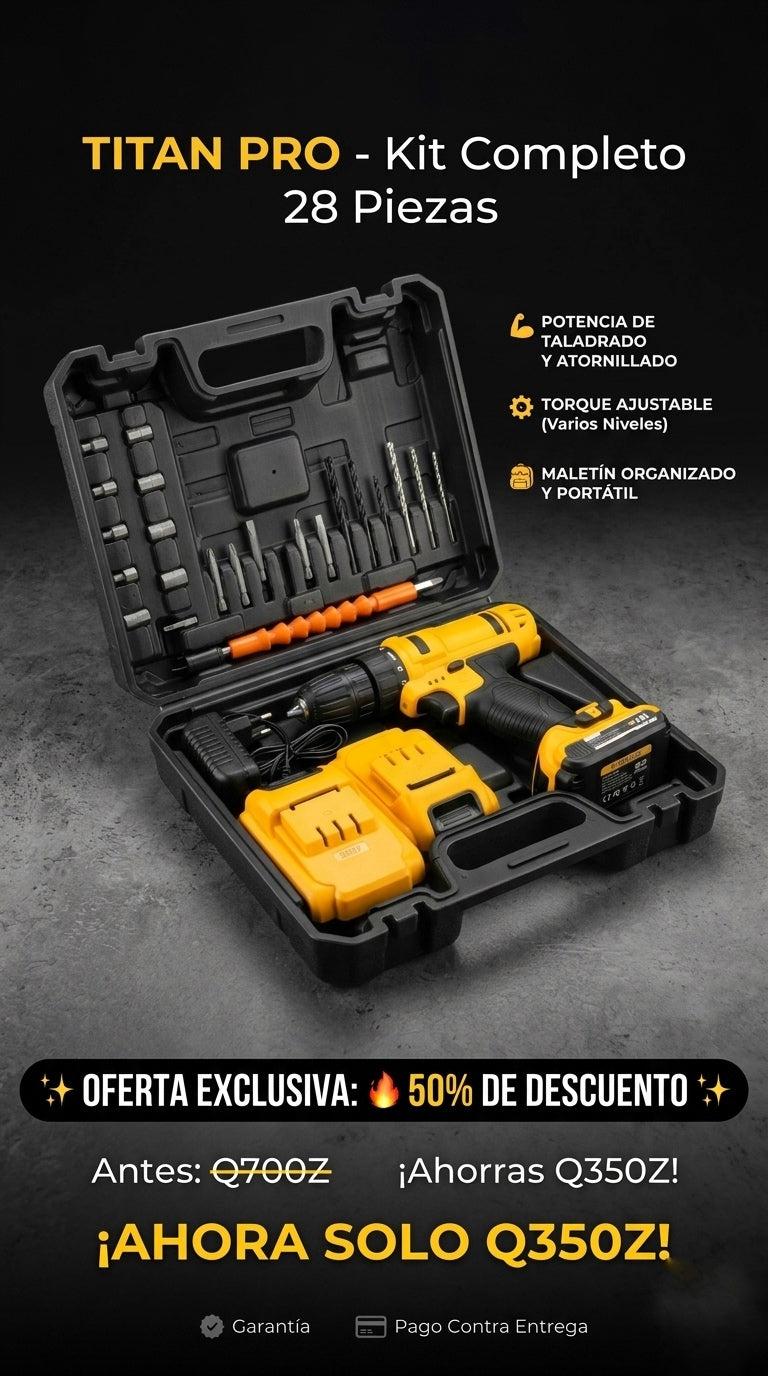 TITAN PRO - BARRENO PORTATIL