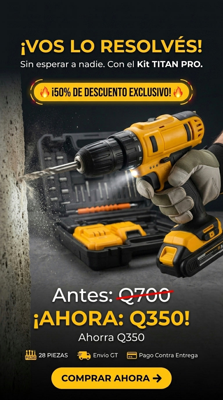 TITAN PRO - BARRENO PORTATIL