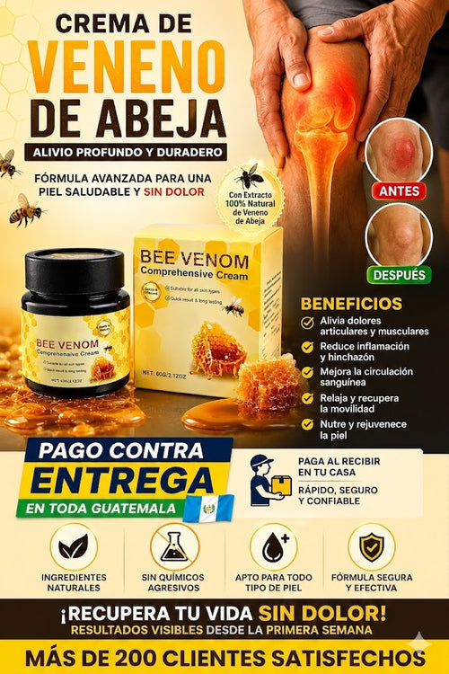 APIVIVE — Crema de Veneno de Abeja